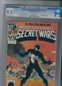 MARVEL SUPER HEROES SECRET WARS#8 CGC 9.2