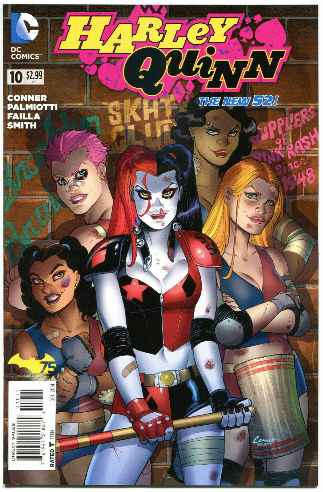 Harley Quinn 10 Vf Amanda Conner Jimmy Palmiotti 2014 More Hq In Store Comic Books 5645