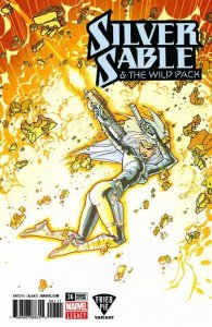 Silver Sable and the Wild Pack #36 Fried Pie Cover (2018)