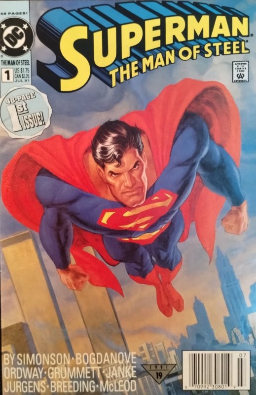 Superman: The Man of Steel #1 (1991)