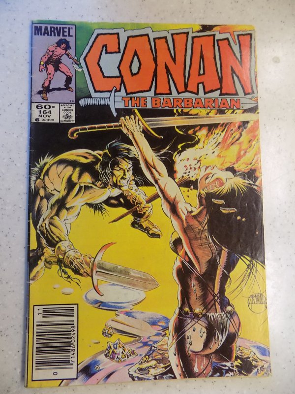 CONAN THE BARBARIAN # 164 MARVEL SAVAGE SWORD SORCERY FANTASY