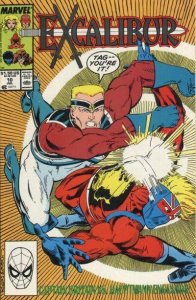 Excalibur #10 Marvel Comics July Jul 1989 (FN)