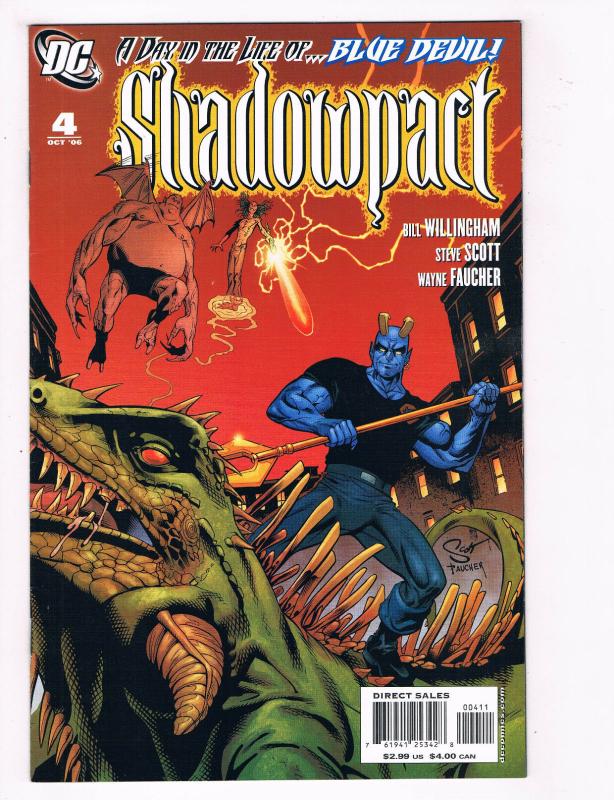 Shadowpact #4 NM DC Comics Comic Book 2006 DE28