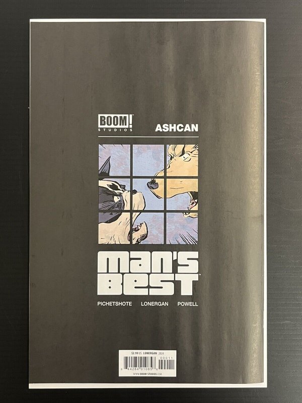 MAN’S BEST #1 ASHCAN EDITION BOOM STUDIOS 2024 PROSHIPPER