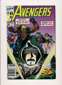 Marvel LOT of 5- THE AVENGERS #280('87),#332-335('91) ~ FINE (PF235)