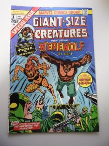 Giant Size Creatures (1974) 1st App of Tigra! FN+ Condition MVS Intact