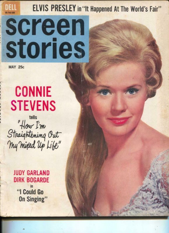 Screen Stories-Connie Stevens-Burt Lancaster-Elvis-May-1963