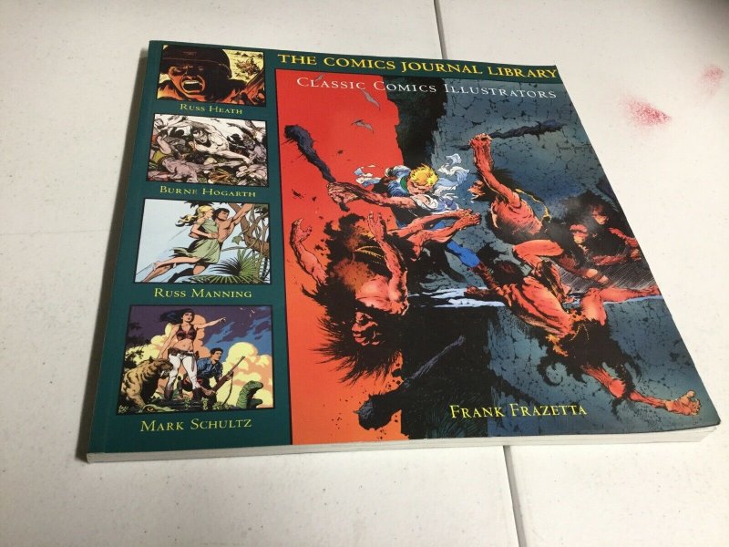 The Comics Journal Library 5 Classic Comics Illustrators Frank Frazetta Oversize