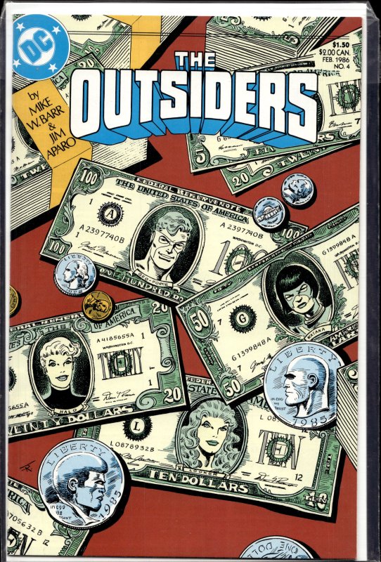 The Outsiders #4 (1986) Outsiders