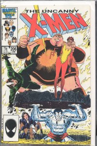 The Uncanny X-Men #206 (1986) X-Men