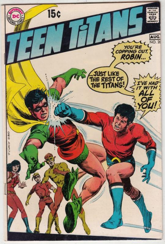 Teen Titans, The #28 (Aug-70) NM/NM- High-Grade Kid Flash, Robin, Wonder Girl...