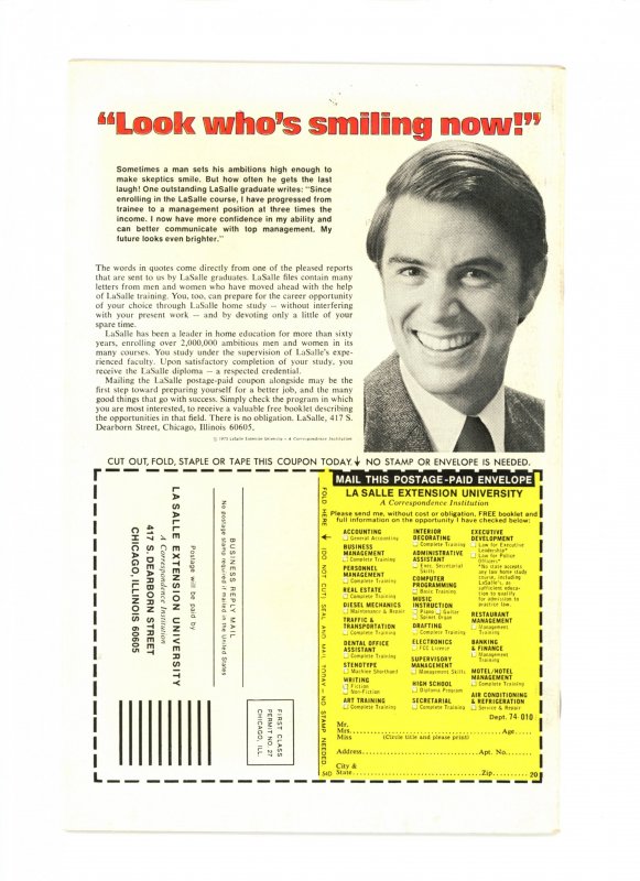 Marvel Chillers #4  1976  F/VF  Tigra versus Kraven!