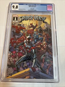 Spider-Verse Vol 3 (2019) # 1 (CGC 9.8 WP) Nauck Walmart Exclusive Variant