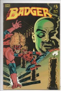 BADGER #3, VF/NM, Martial Arts, Crazy, Mike Baron, 1983, more in store