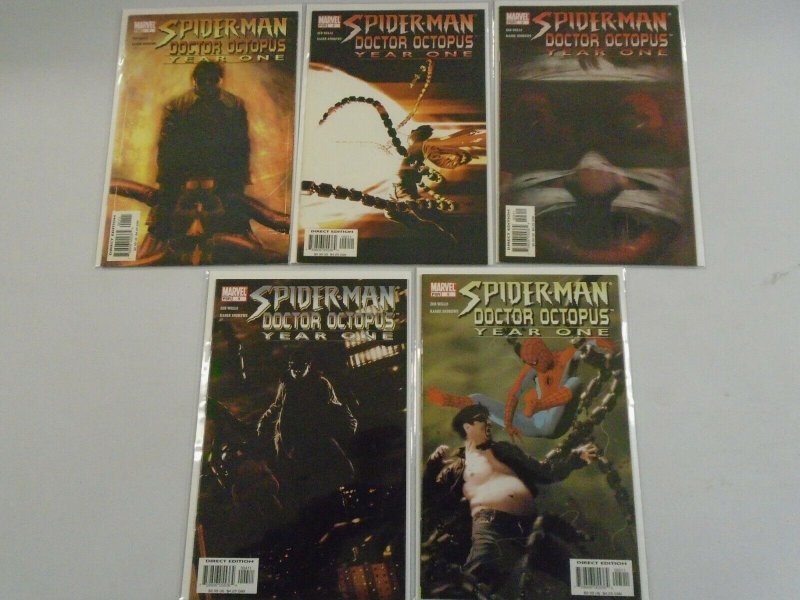 Spider-Man Doctor Octopus Year One set #1-5 6.0 FN (2004)