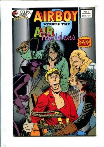 Airboy 5PC LOT - One-Shots / Eclipse Comics (7.5/8.0) 1978-88