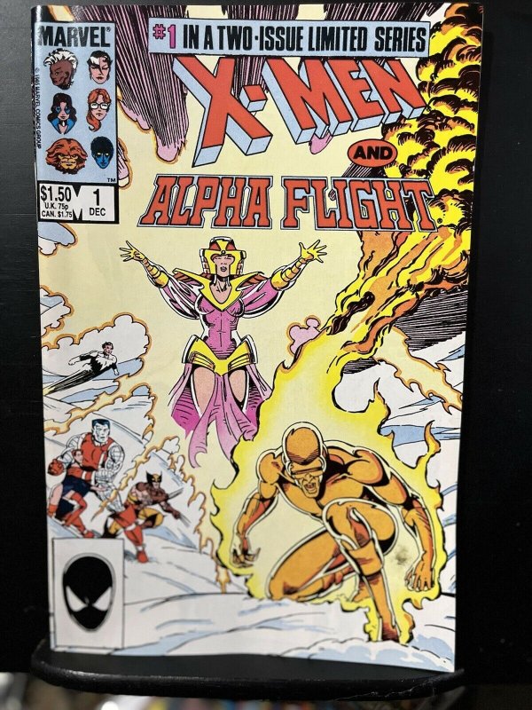 X-Men and Alpha Flight Complete Series #1-2 (1985 Marvel) 