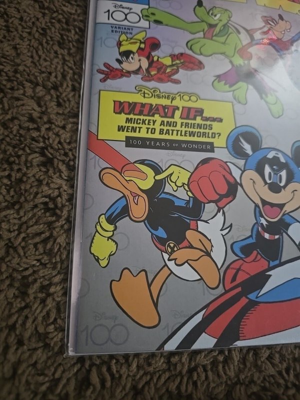 The Amazing Spider-Man  #37  Volume 6 (2023)  Marvel Disney 100 What If..