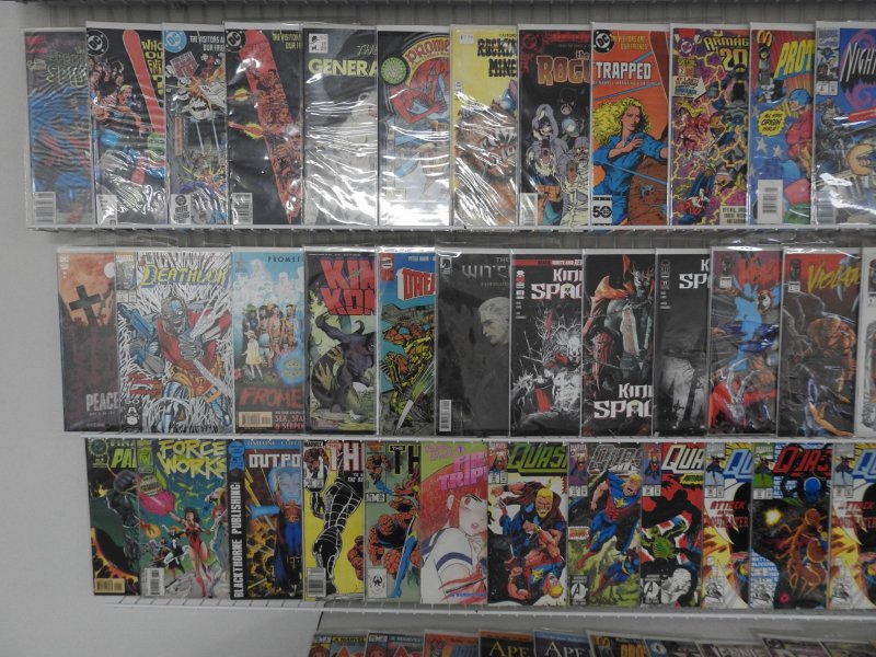 Huge Lot of 140+ Comics W/ Wolverine, Spawn, Quasar, +More! Avg. VF- Condition!