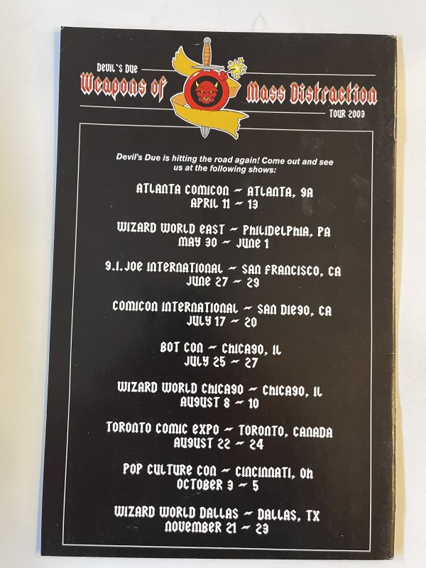 Devils Due Studios: Mix Tape #1  - VF (2003)