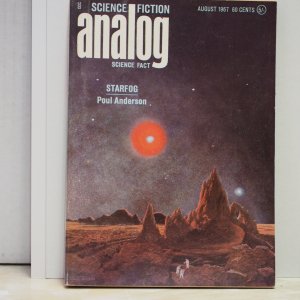 Analog Science Fiction Science Fact Magazine August 1967 VF