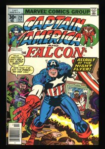 Captain America #214 NM+ 9.6 Kirby cover and Art!