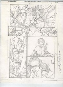 Grimm Fairy Tales Inferno pg 12 Original Penciled art ALEX SANCHEZ Sela Belinda