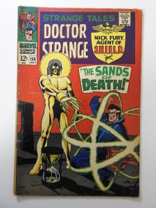 Strange Tales #158 (1967) VG Condition 1st Full App of the Living Tribunal!