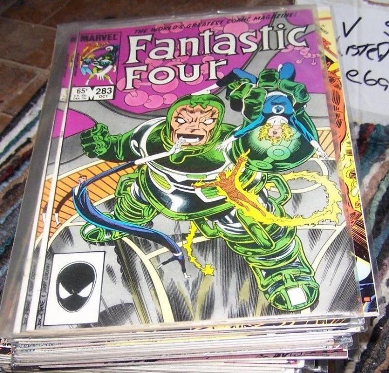 Fantastic Four # 283 (Oct 1985, Marvel) psycho man she hulk