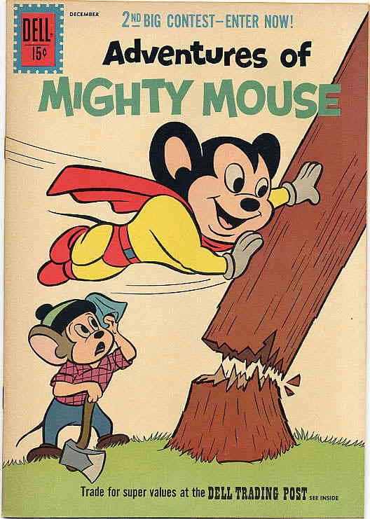 Adventures of Mighty Mouse (2nd Series) #152 GD ; Literary Enterprises | low gra