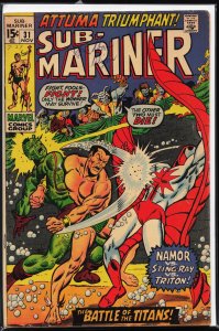 Sub-Mariner #31 (1970) Namor the Sub-Mariner