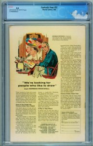 FANTASTIC FOUR #52 // CGC 8.0 // 1st Black Panther // 3794698003