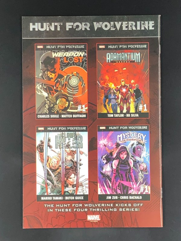 Hunt For Wolverine Torque Cover Variant Edition #1 (2018)