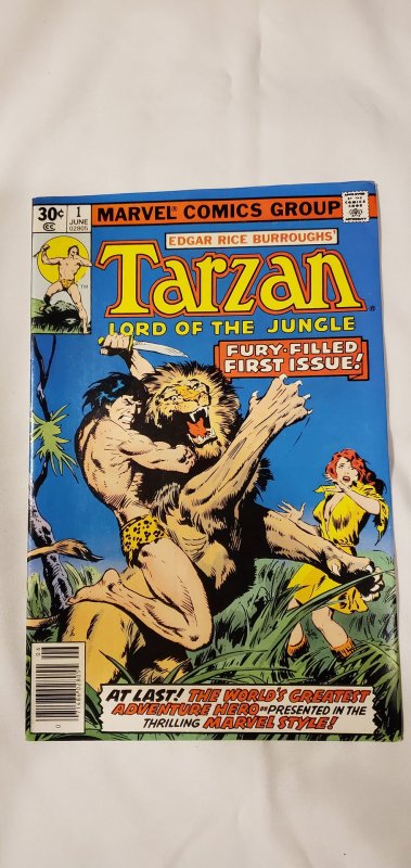 Tarzan #1 - VF - 1st Marvel Appearance of Tarzan