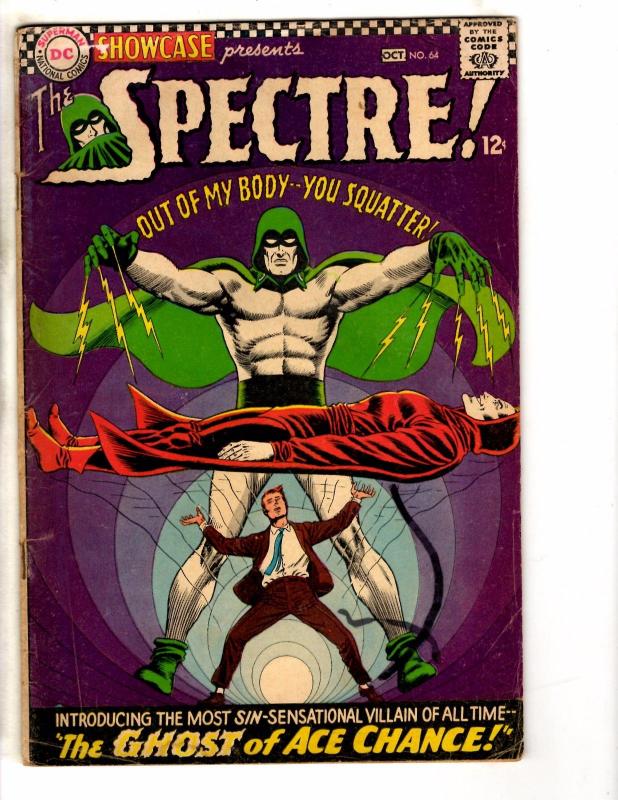 Showcase # 64 VG/FN DC Comic Book Feat. Spectre Appearance JG1