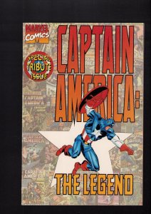 Captain America: The Legend #1 - RON GARNEY COVER + INTERIOR! (9.2) 1996