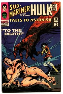 TALES TO ASTONISH #80 comic book-SUB-MARINER-HULK-MARVEL VF+