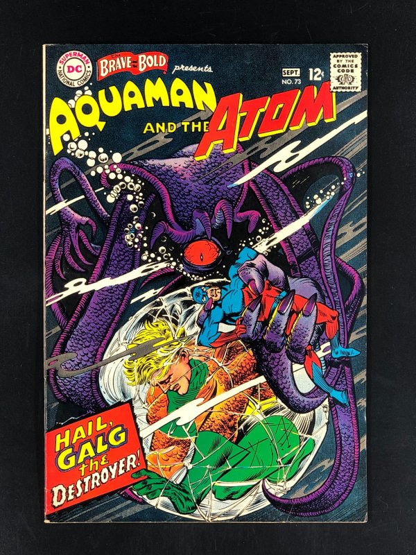 The Brave and the Bold #73 (1967) FN Aquaman and the Atom