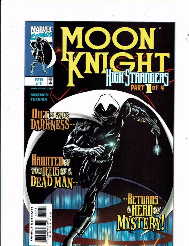 5 Marvel Comics Moon Knight 1 Call Of Duty Juggernaut Legends Silver Surfer J241