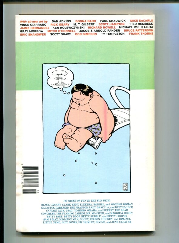 Amazing Heroes #164 - 3rd of 3 Swimsuit Issues / Mitch O'Connell Cvr (6.5) 1989