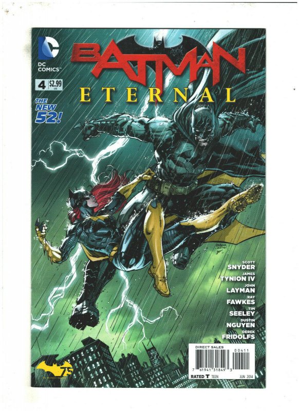 Batman Eternal #4 VF/NM  DC Comics 2014 Scott Snyder New 52 Batgirl app.  | Comic Books - Modern Age, DC Comics, Batgirl / HipComic