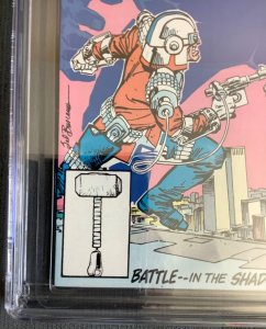 Thor #372 CGC 9.6 (Marvel 1986) -1st app of Time Variance Authority White Pages