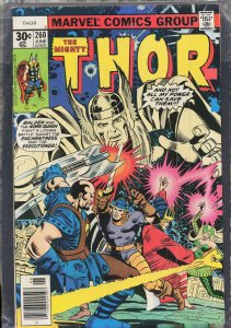 Thor #260 (1977) Thor