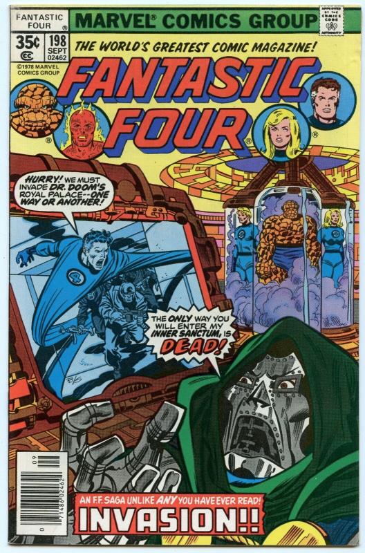 Fantastic Four 198 Sep 1978 FI- (5.5)