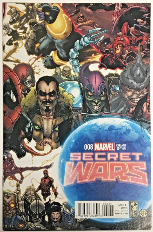 SECRET WARS#8 NM 2015 1 FOR 20 VARIANT MARVEL COMICS