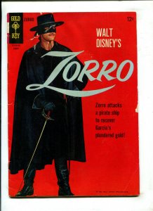 WALT DISNEY'S ZORRO #3 Fisherman Collection (4.0) 1966