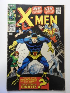 The X-Men #39 (1967) VG Condition centerfold detached bottom staple