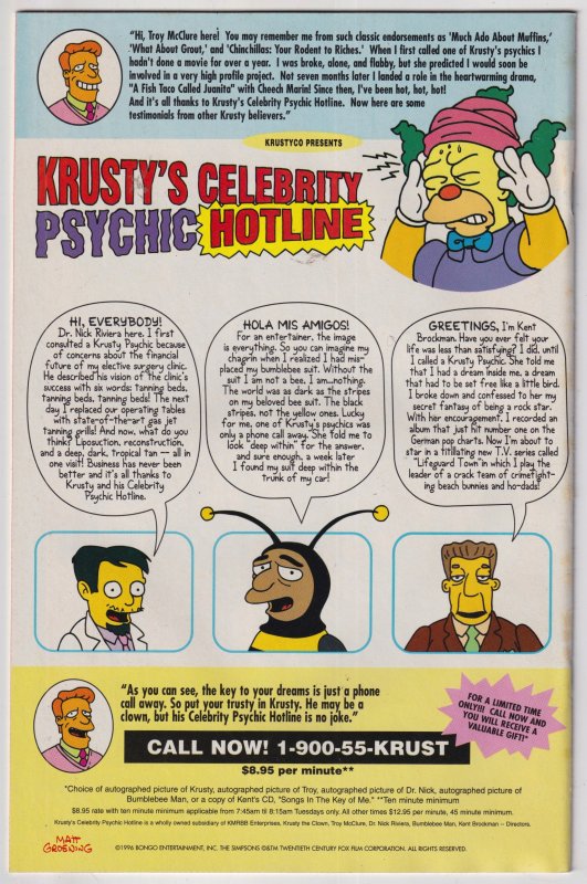 Simpsons Comics #26 (1996) The Simpsons
