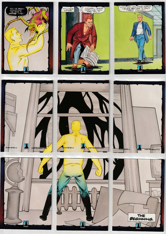 Dark Dominion # 0 Trading Cards  Rare Steve Ditko painted art ! 128 Cards !