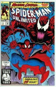 Spider Man Unlimited #1 (1993) - 8.5 VF+ *1st Appearance Shriek*